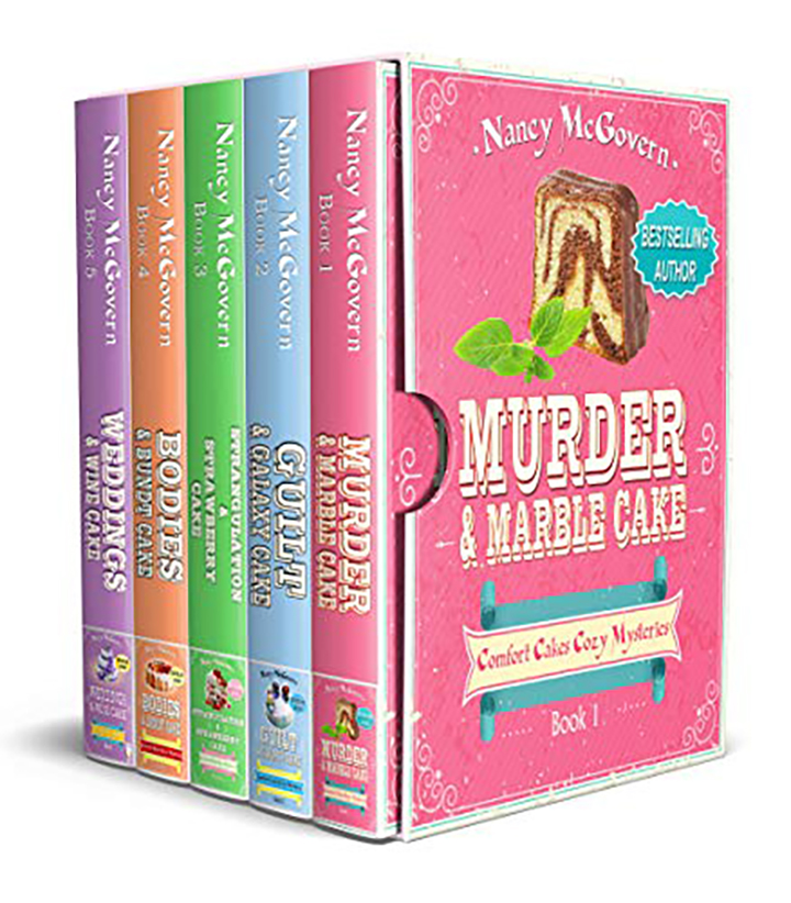 Comfort Cakes Cozy Mysteries, The Complete Series