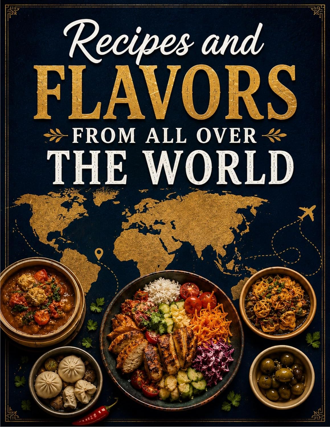 Recipes and Flavors From All Over the World: International Cuisine for Each Country and Recipes of All Cultures